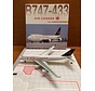 B747-400 Air Canada C-FGHZ 'Team Canada 2001' Green Tail 1:400**Collection sale