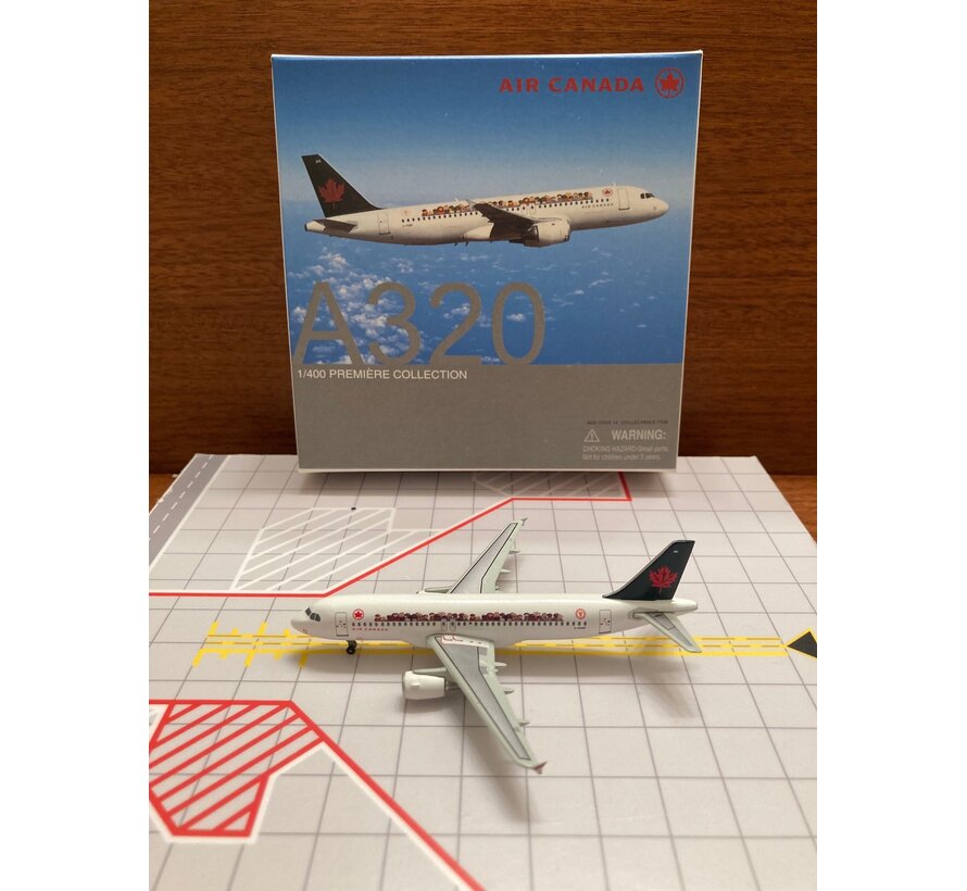 A320-200 Air Canada C-FDRP 'Children's Miracle Network' 1:400** Collection sale