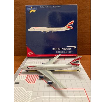 Gemini Jets B747-400 British Airways Union Jack G-BNLV 1:400**Collection sale