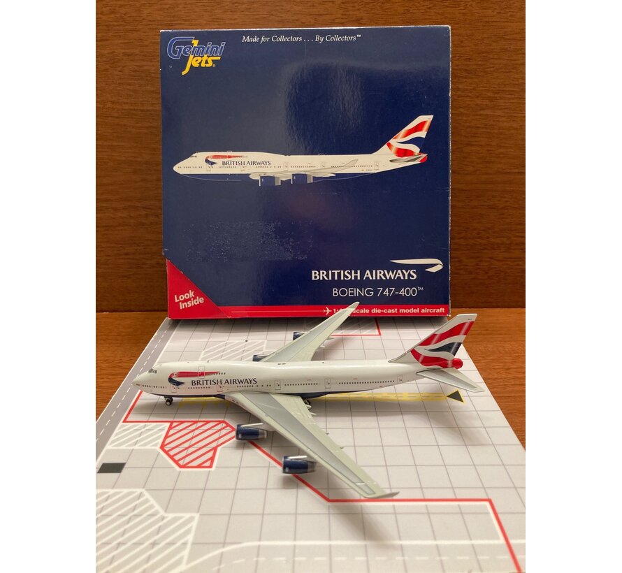 B747-400 British Airways Union Jack G-BNLV 1:400**Collection sale