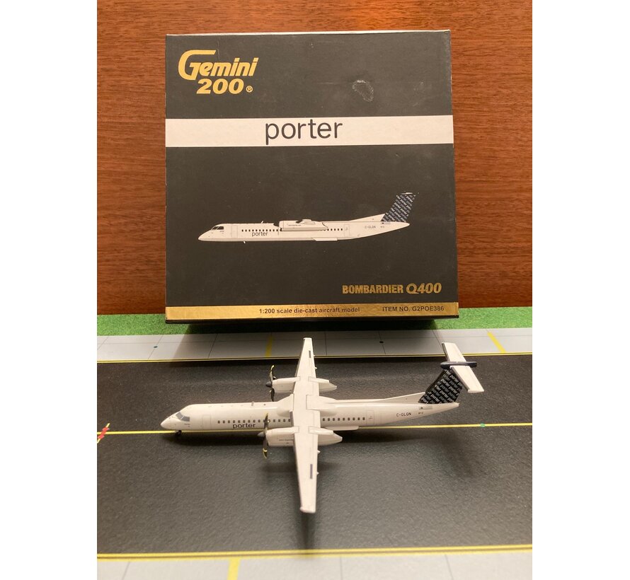 Dash8 Q400 Porter C-GLQN 1:200 with stand **Collection sale**[2013 issue]