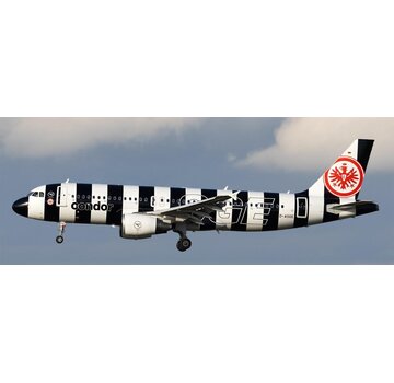 JC Wings A320 Condor black & white stripes Eintracht Frankfurt SGE D-ASGE 1:400 +pre-order+
