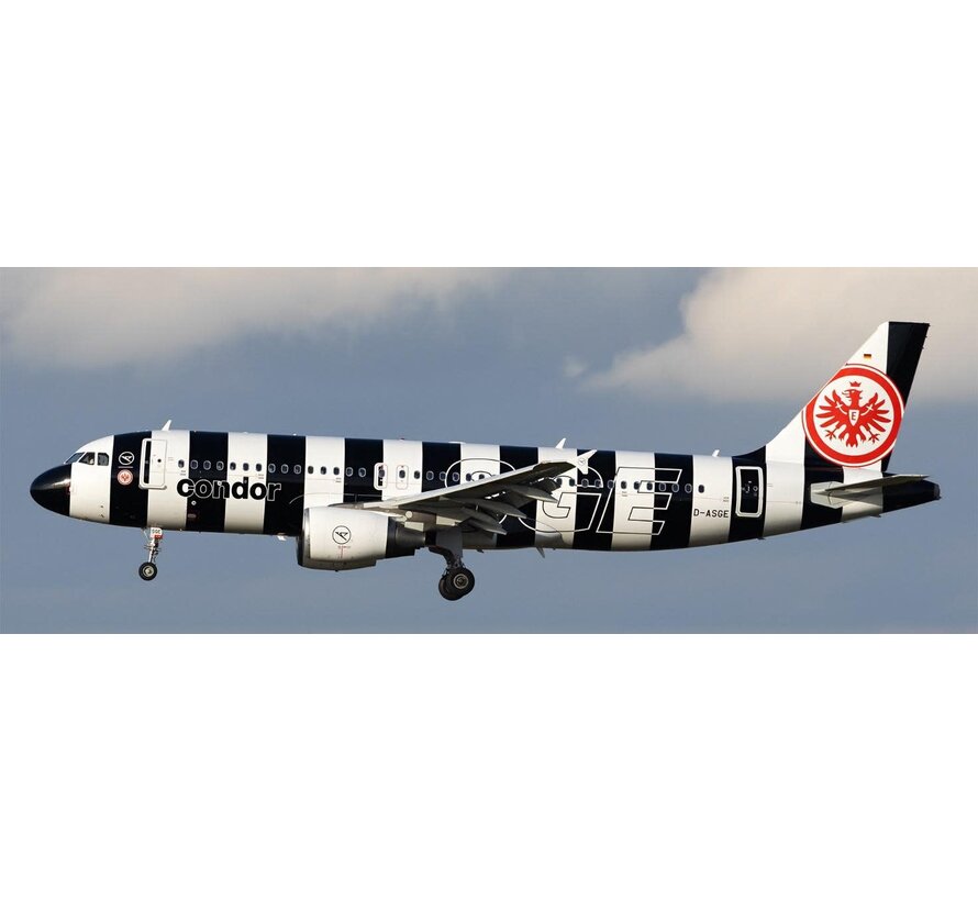 A320 Condor black & white stripes Eintracht Frankfurt SGE D-ASGE 1:400 +pre-order+