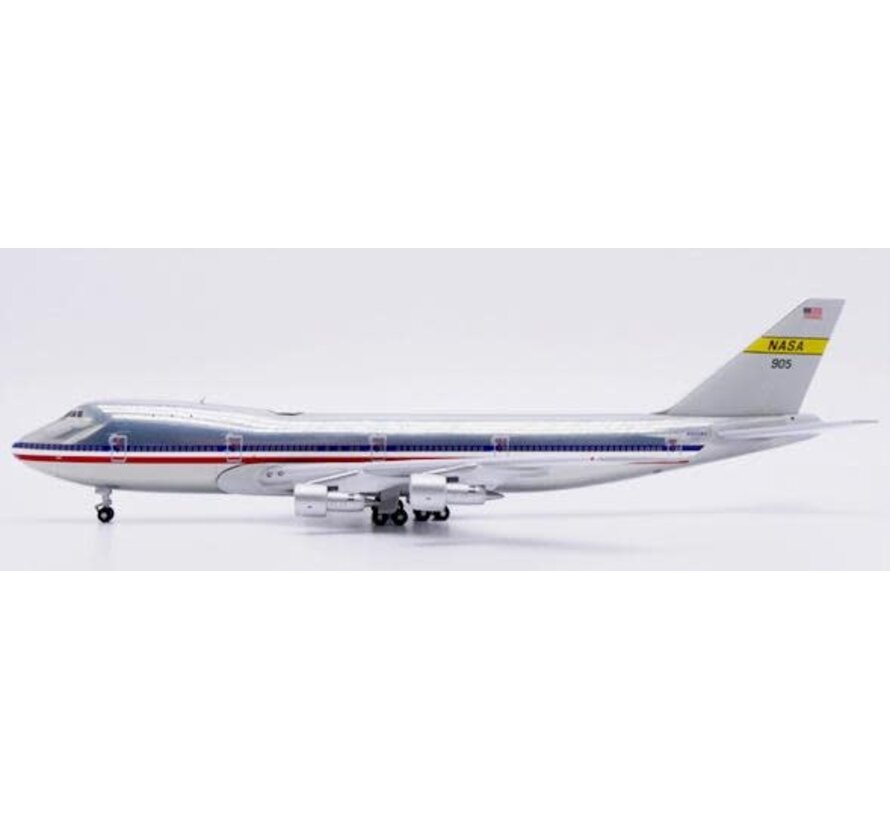 B747-100 NASA Yellow Stripe grey tail N905NA 1:400 polished +pre-order+