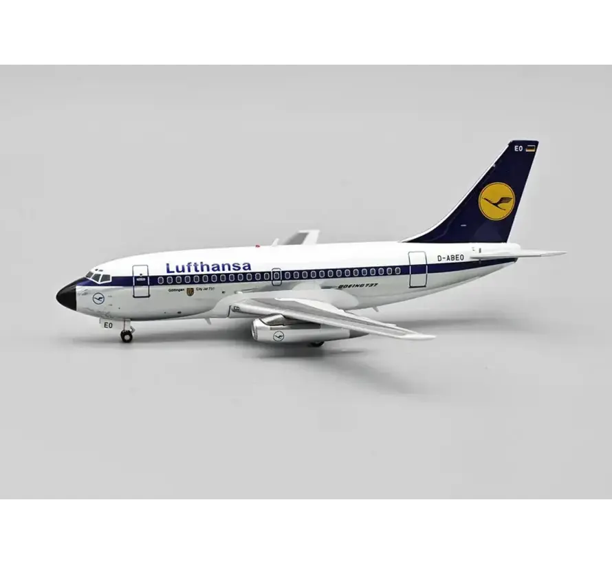 B737-100 Lufthansa Göttingen cheatline livery D-ABEO 1:200 polished +New arrival+