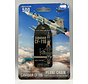 Canadair CF116 Freedom Fighter 116730 tip tank black metal aircraft skin tag