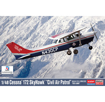 Academy Cessna 172 Skyhawk US Civil Air Patrol 1:72 [Ex-Minicraft]