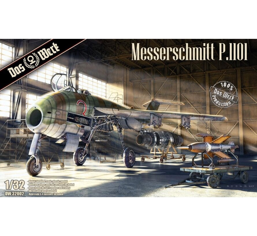DAS WERK Messerschmitt P.1101 1:32
