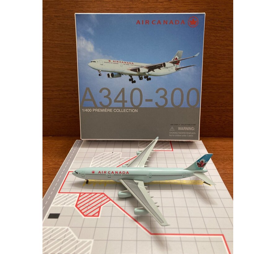 A340-300 Air Canada C-FYLU "Ice Blue"1:400**Collection sale