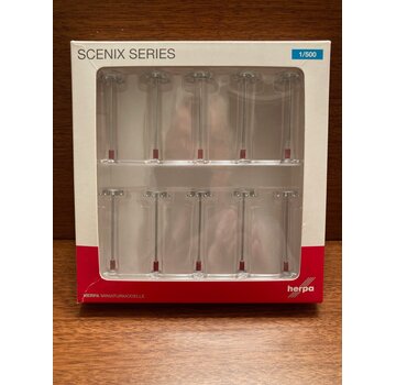 Herpa Flood lights-set of 10 1:500**Collection sale