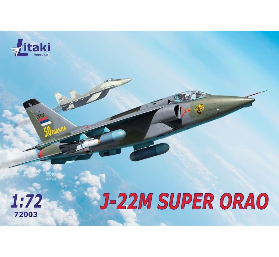 LITAKI Soko J-22M SUPER ORAO-ground attack aircraft 1:72