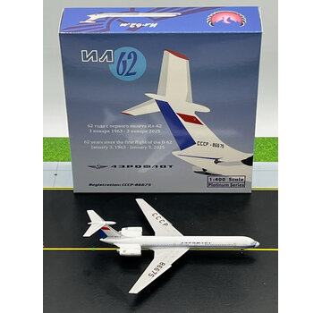 Phoenix Diecast IL62 Aeroflot old livery CCCP-86675 1:400  +New Arrival+