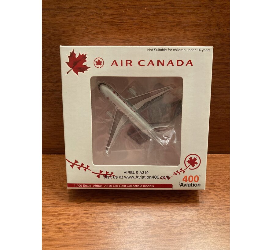 AV400 A319-100 Air Canada C-FYKC 'Ice Blue' 1:400**Collection sale