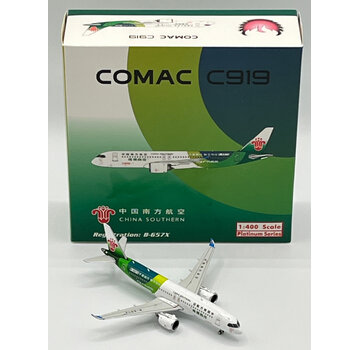 Phoenix Diecast Comac C919 China Southern green livery B-657X 1:400 +New Arrival+