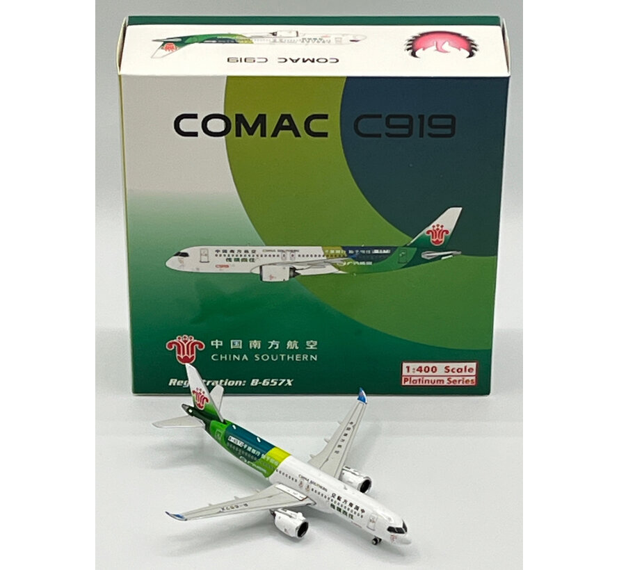 Comac C919 China Southern green livery B-657X 1:400 +New Arrival+