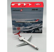 Phoenix Diecast MD81 Swissair brown cheatline livery HB-INH 1:400 +New arrival+