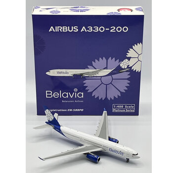 Phoenix Diecast A330-200 Belavia 2016 flower livery EW-588PD 1:400 +New Arrival+
