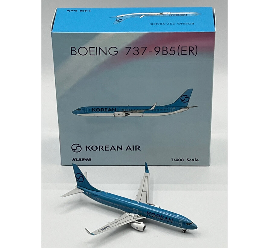 B737-900W Korean Air new livery 2025 HL8248 1:400 winglets +New Arrival+