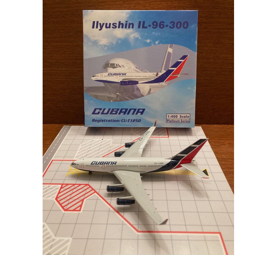 Il96-300 Cubana CU-T1250 1:400 (3rd) **Collection sale