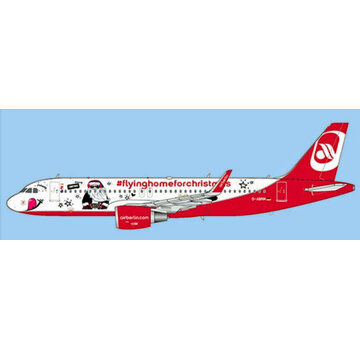 JC Wings A320S Air Berlin Flying Home Xmas D-ABNM 1:400 **Collection sale