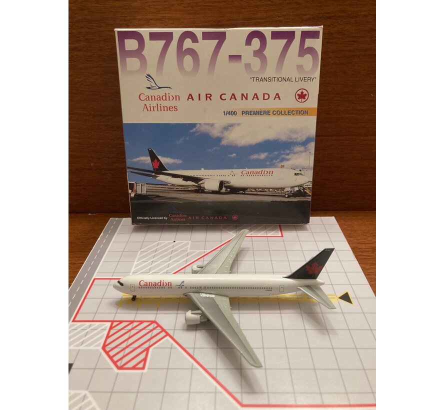 B767-375 Air Canada/Canadian C-FPCA Transitional scheme 1:400**Collection sale