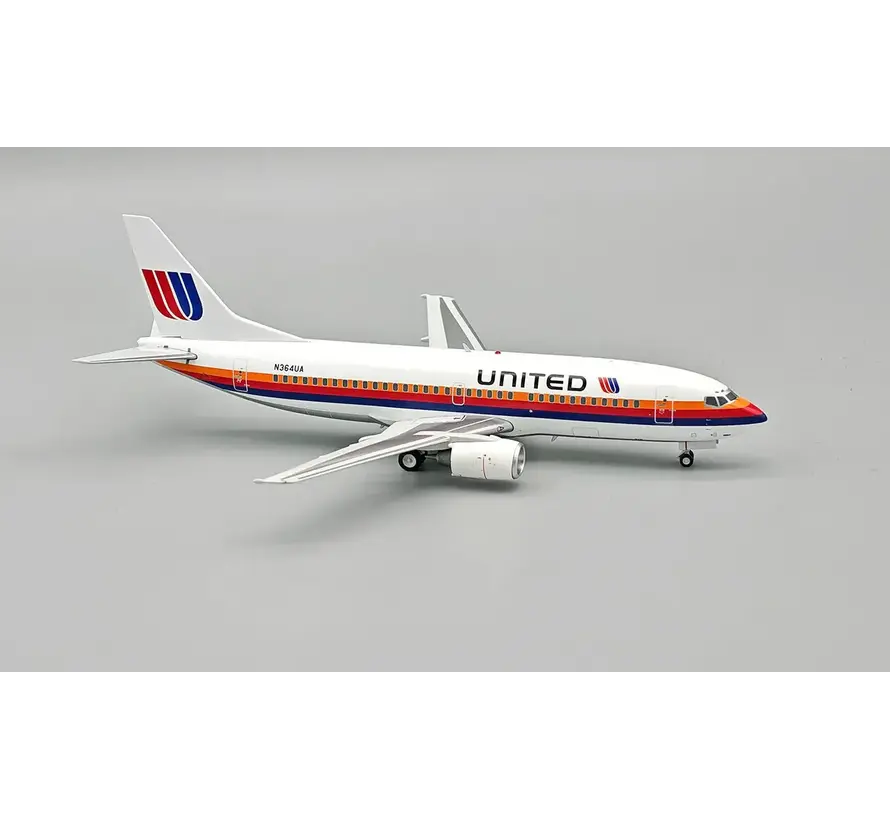 B737-300 United Airlines Saul Bass livery N364UA 1:200 +New Arrival+