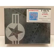 KAZAN F-4B/N Landing gear set 1:48 [3D printed set for Tamiya kits]