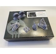 KAZAN P-38F/G/J/L Landing gear full set 1:48 [3D printed for Tamiya kits]