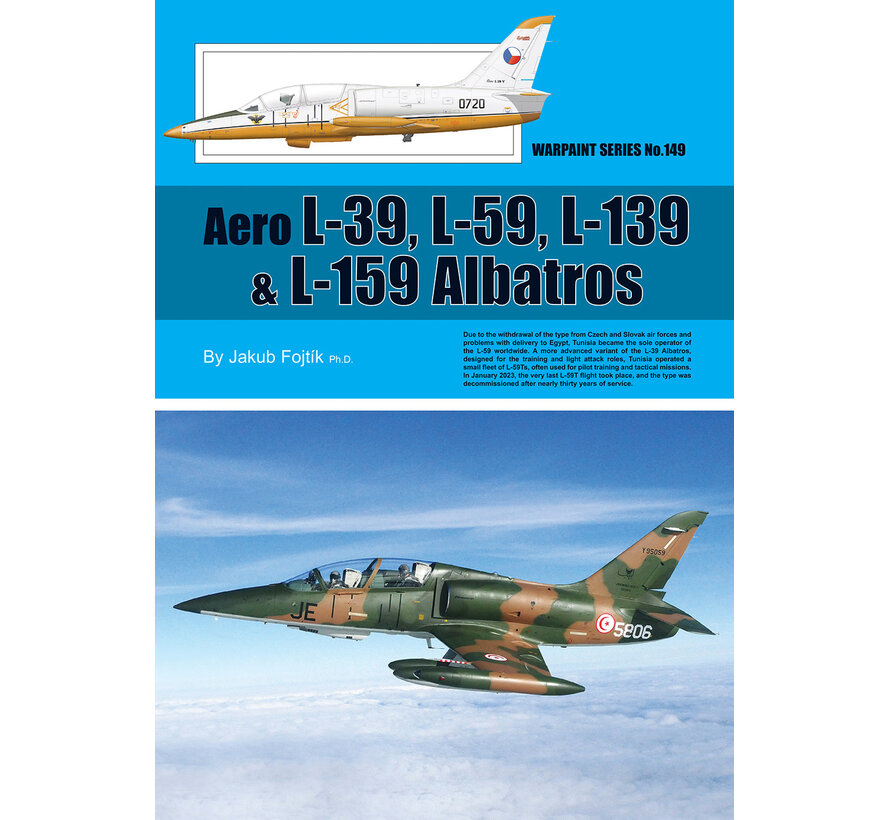 Aero L39, L59, L139 & L159 Albatros: Warpaint #149 softcover +New Arrival+