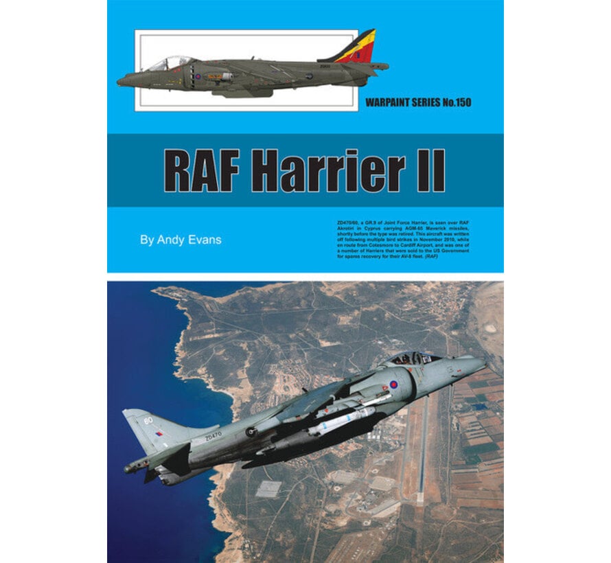 RAF Harrier II: Warpaint #150 softcover