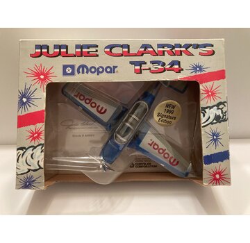 Julie Clarke's MOPAR T-34 1:48 [?] [box signed by Julie Clarke]
