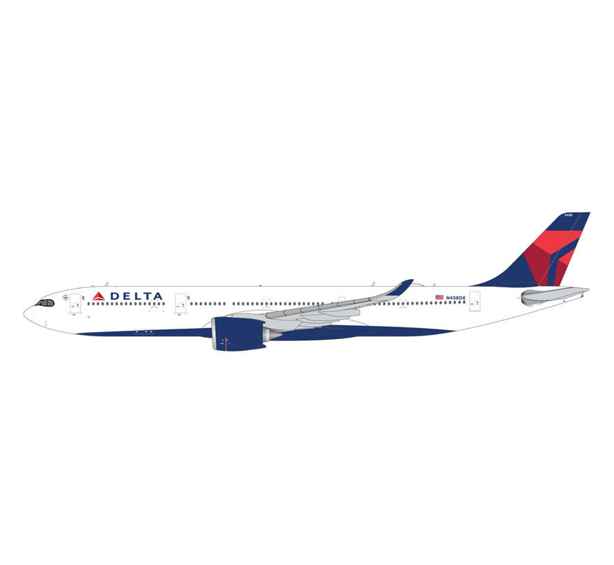 A330-900 Delta Air Lines 2007 livery N408DX 1:400 (3rd) +pre-order+