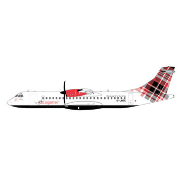 Gemini Jets ATR72-600 Loganair red livery G-LMTE 1:400 +pre-order+