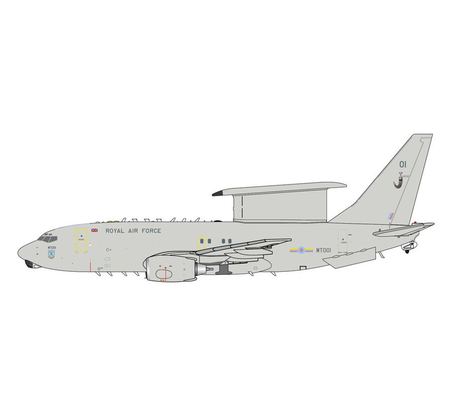 E7 Wedgetail AEW1 Royal Air Force WT001 1:400 +pre-order+