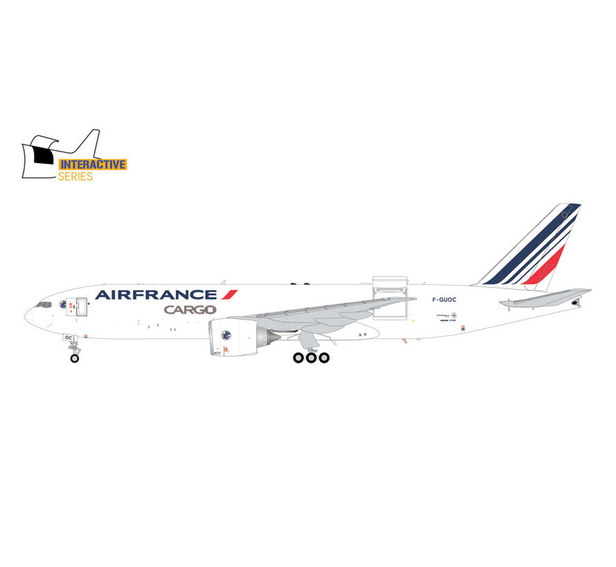 B777-200LRF Air France Cargo new titles F-GUOC 1:200 Interactive Series  +pre-order+