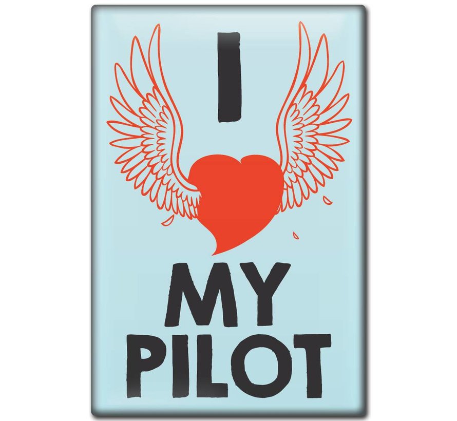 Magnet I love my Pilot