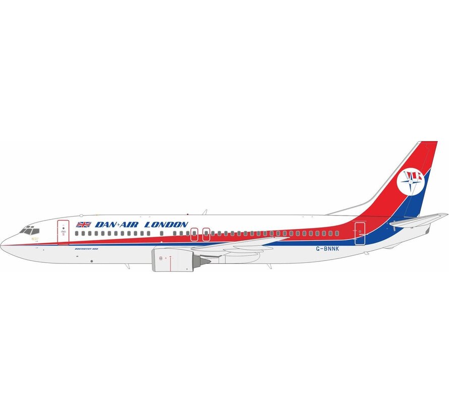 B737-400 Dan-Air London G-BNNK 1:200