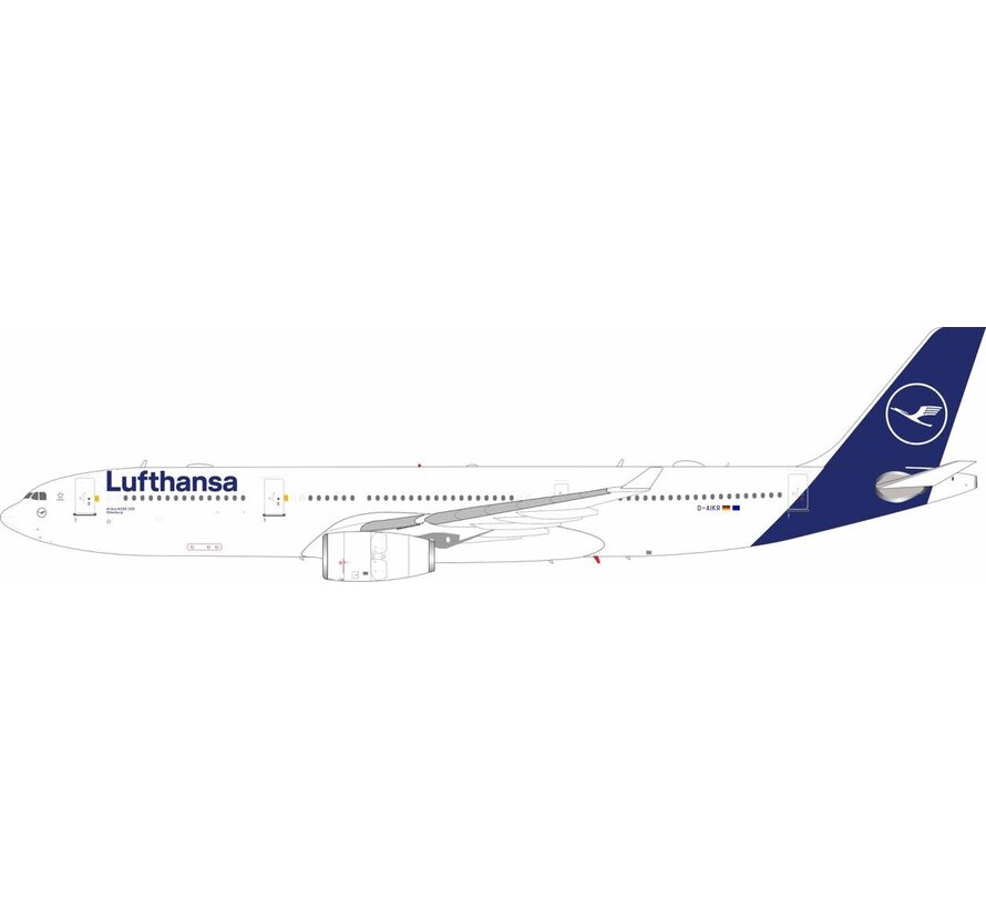A330-300 Lufthansa 2018 livery D-AIKR 1:200 +pre-order+