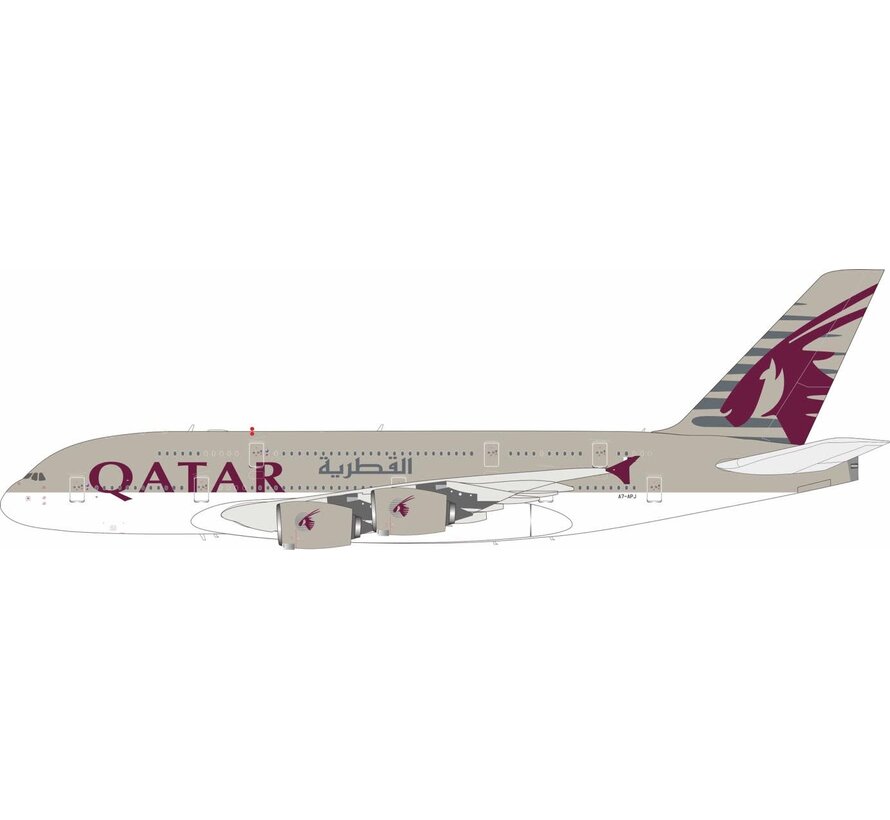 A380-800 Qatar Airways A7-APJ 1:200 +New Arrival+