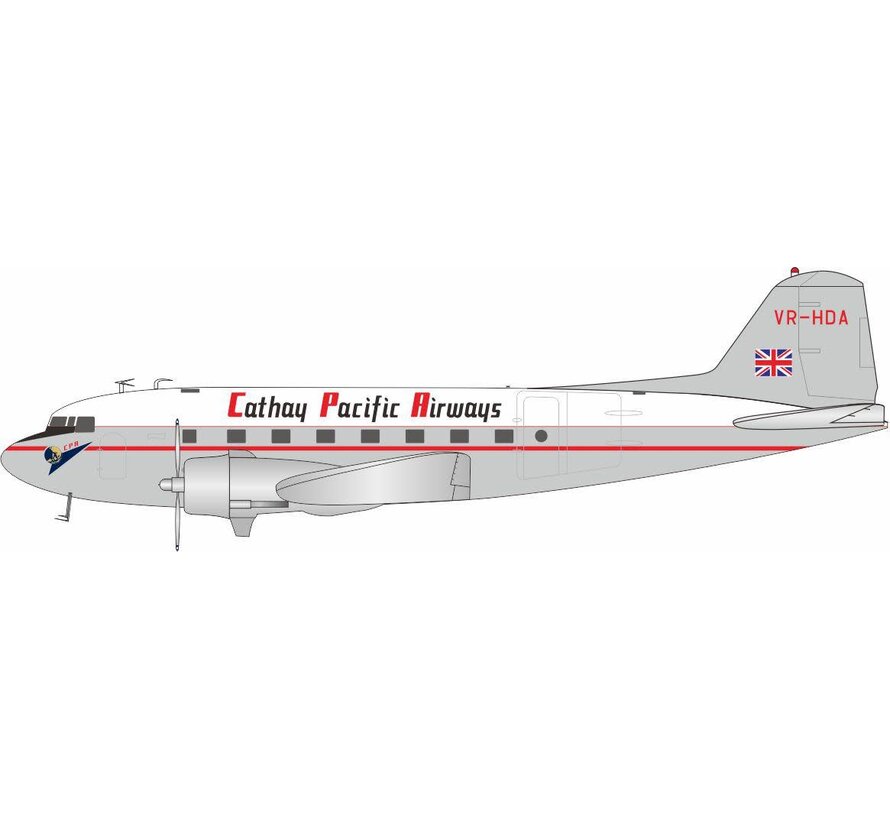 DC3 Cathay Pacific original livery VR-HAD 1:200 +pre-order+