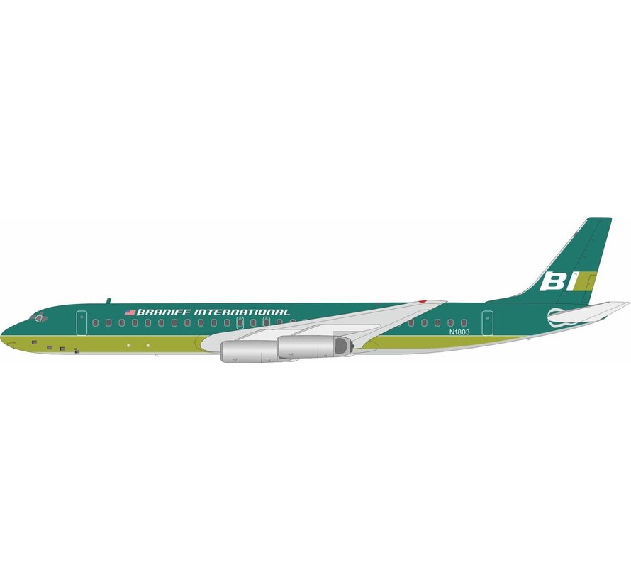 DC8-62 Braniff International Airways N1803 1:200 +pre-order+