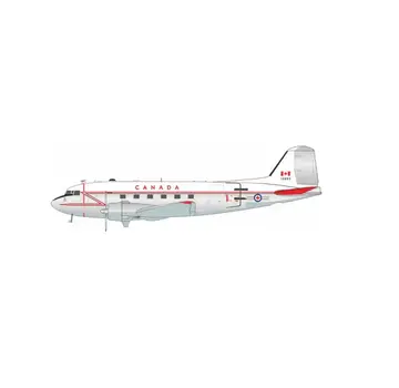 InFlight CC129 Dakota (C47 / DC3) Canadian Armed Forces (RCAF) lightning bolt livery 12933 1:200 *Pre-Order