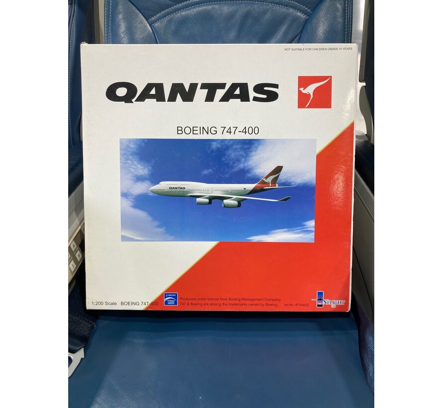 B747-400 QANTAS VH-OJF 'City of Perth' 1:200**Collection sale