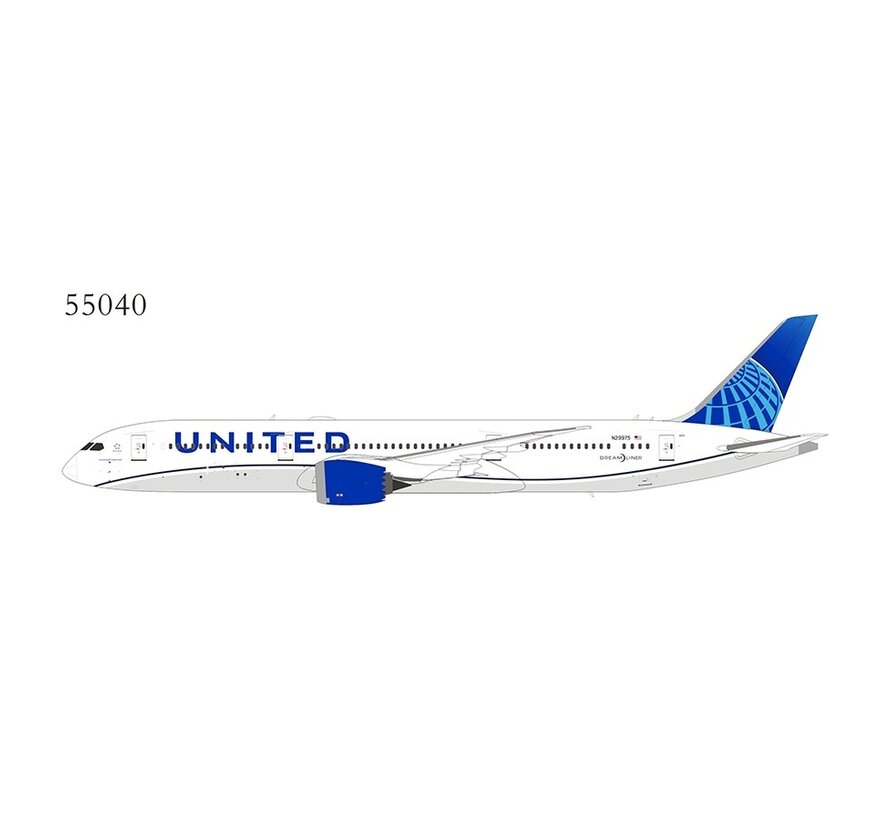 B787-9 Dreamliner United Airlines 2019 livery N29975 1:400 **Collection sale