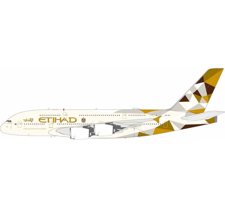 A380-800 Etihad Airways 2014 livery A6-APJ 1:200 +NEW MOULD+ +pre-order+