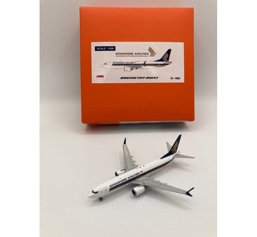 B737-8 MAX Singapore Airlines 9V-MBN 1:400 **Collection sale