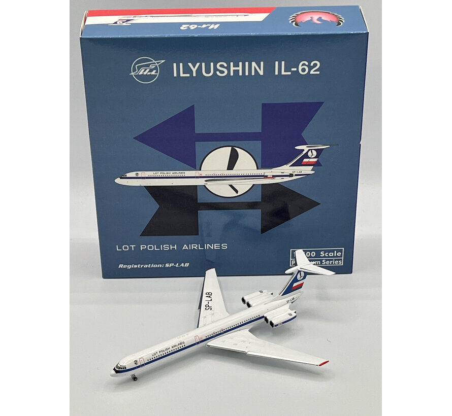IL62 LOT Polish Airlines SP-LAB 1:400 +New Arrival+
