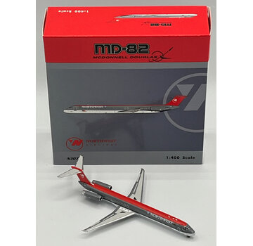 Phoenix Diecast MD82 Northwest Bowling shoe livery N307RC 1:400 +New arrival++