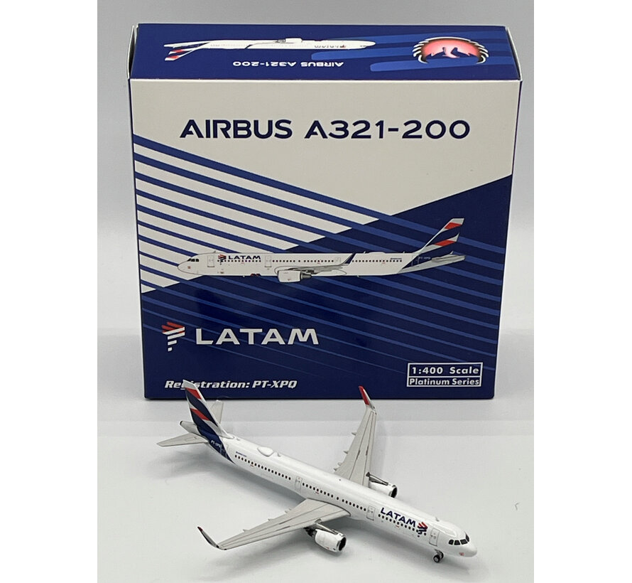 A321S LATAM PT-XPQ 1:400 Sharklets +New Arrival+
