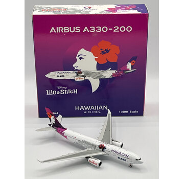 Phoenix Diecast A330-200 Hawaiian Air Lilo and Stitch N378HA 1:400  +New Arrival+